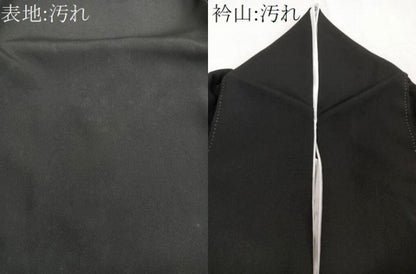 平和屋着物■豪華黒留袖　作家物　風景文　正絹　逸品　CABC5929xi