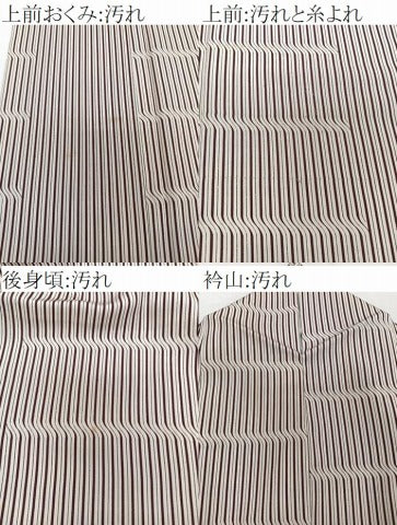 平和屋着物■上質な小紋 変わり縞 正絹 逸品 CABC5941xi