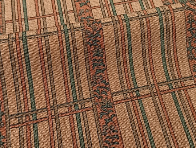 平和屋着物■上質な小紋 花間道 正絹 逸品 CABC5955xi