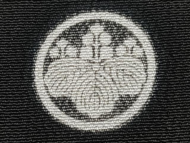 平和屋着物■豪華黒留袖　駒刺繍　枝松　鶴　金彩　正絹　逸品　CABC5984xi