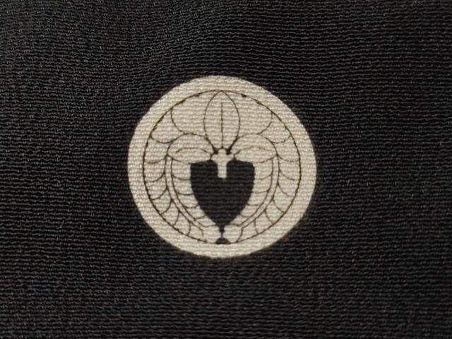 平和屋着物■豪華黒留袖 駒刺繍 蒔絵尾長鳥花文 正絹 逸品 CABC6096ev