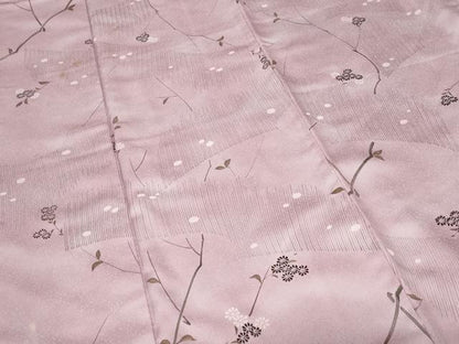 平和屋着物■上質な小紋 枝花文 暈し染め 正絹 逸品 CABC6101ev