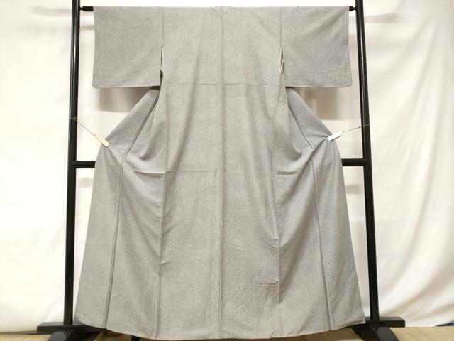 平和屋着物■上質な小紋 流水花唐草文 正絹 逸品 CABC6134ev