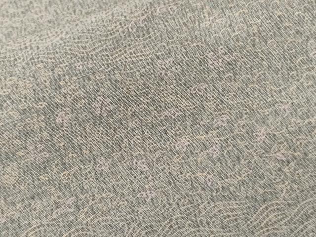 平和屋着物■上質な小紋 流水花唐草文 正絹 逸品 CABC6134ev
