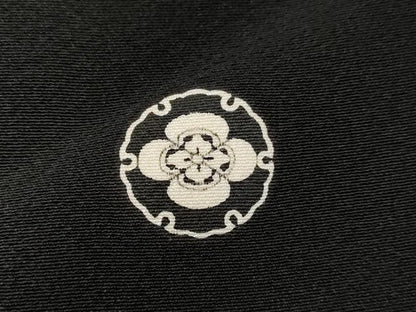 平和屋着物■豪華黒留袖　作家物　風景文　正絹　逸品　CABC6218ev