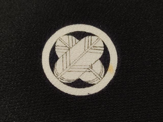 平和屋着物■豪華黒留袖　駒刺繍　御所解文　暈し染め　正絹　逸品　CABC6228ev