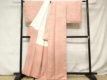 平和屋着物■上質な小紋 霞文 暈し染め 正絹 逸品 CABC6258ev