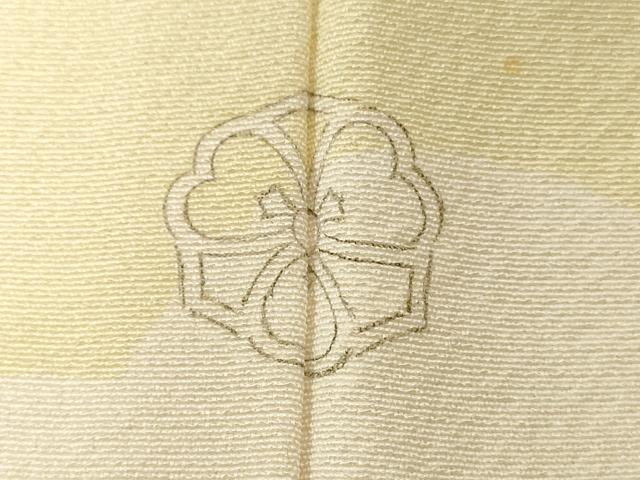 平和屋着物■訪問着 地紙花蝶文 暈し染め 金彩 正絹 逸品 CABC6276ev