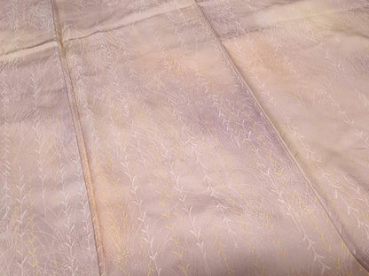 平和屋着物■上質な小紋 枝花文 暈し染め 正絹 逸品 CABC6298ev