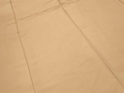 平和屋着物■上質な色無地　蜂蜜色　正絹　逸品　CABC6351ev