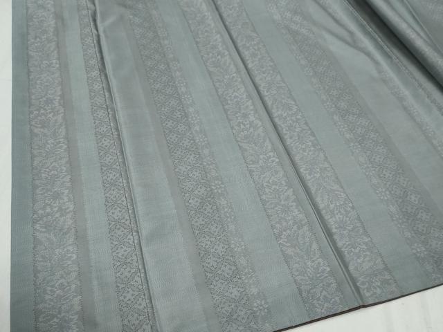 平和屋着物●本場大島紬 吉祥更紗花間道 正絹 逸品 CABC6424yc
