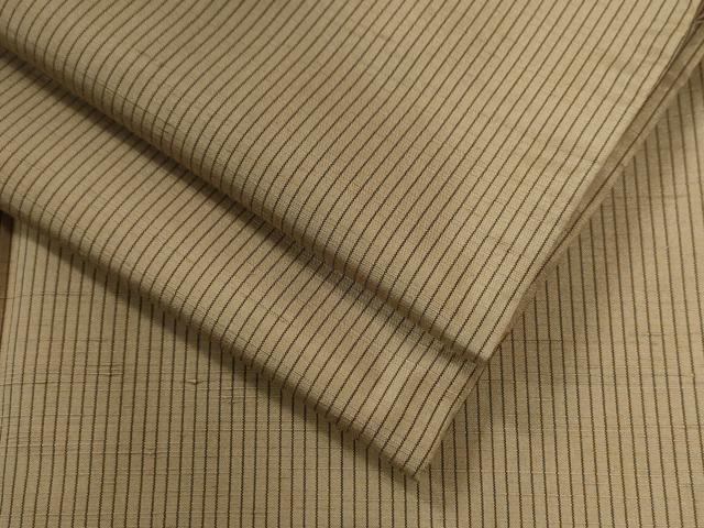 平和屋着物●上質な紬 縞 正絹 逸品 CABC6428yc