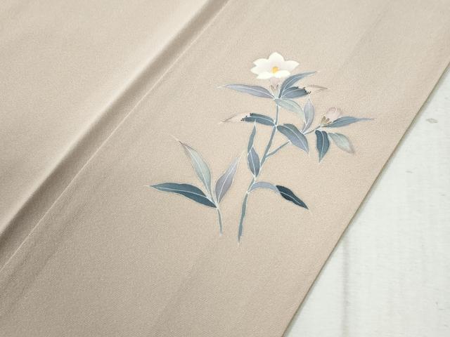 平和屋着物●訪問着 友禅 作家物 枝花文 暈し染め 正絹 逸品 CABC6476yc