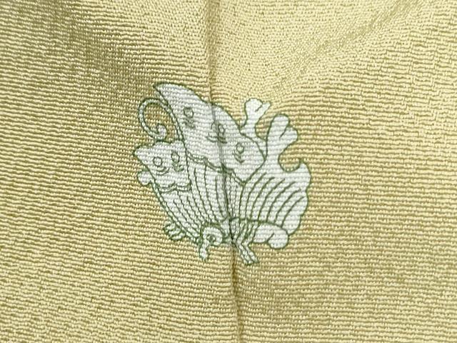 平和屋着物●上質な色無地 抹茶色 正絹 逸品 未使用 CABC6483yc