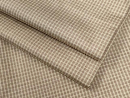 平和屋着物●上質な紬 格子柄 正絹 逸品 CABC6490yc