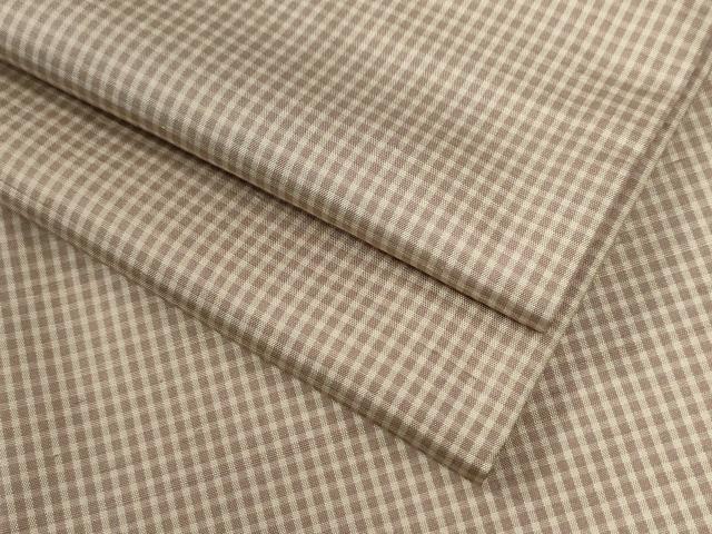 平和屋着物●上質な紬 格子柄 正絹 逸品 CABC6490yc