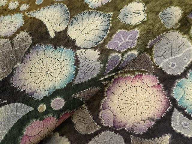 平和屋着物●豪華色留袖 辻が花 暈し染め 正絹 逸品 CABC6495yc