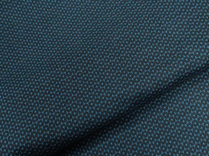 平和屋着物●男性 お召 アンサンブル 80亀甲 正絹 逸品 CABC6502yc