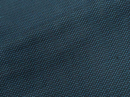 平和屋着物●男性 お召 アンサンブル 80亀甲 正絹 逸品 CABC6502yc
