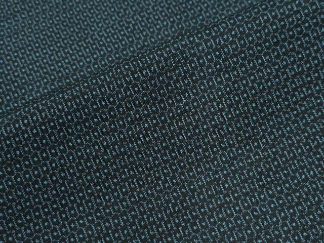 平和屋着物●男性 本場大島紬 アンサンブル 100亀甲 総詰め 正絹 逸品 CABC6503yc