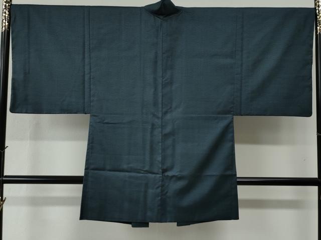 平和屋着物●男性 本場大島紬 アンサンブル 100亀甲 総詰め 正絹 逸品 CABC6503yc