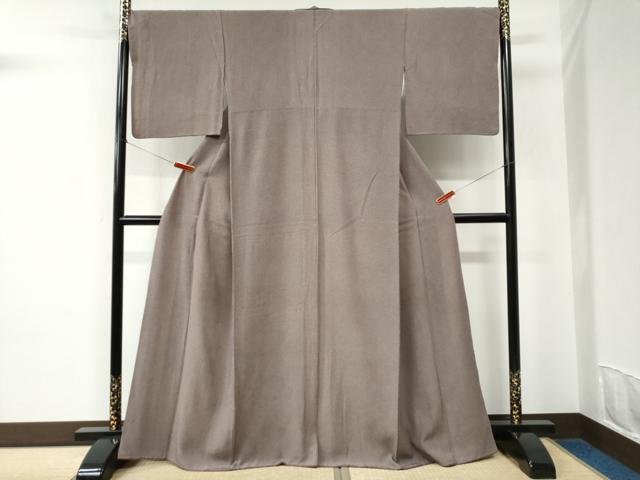 平和屋着物●江戸小紋　大小あられ　正絹　逸品　CABC6521yc