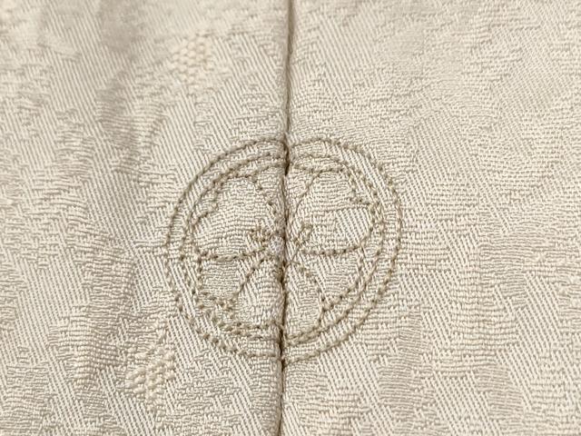 平和屋着物●染色作家　林淳一　訪問着　刺繍　芝草文　暈し染め　金糸　ますいわ屋扱い　正絹　逸品　CABC6527yc