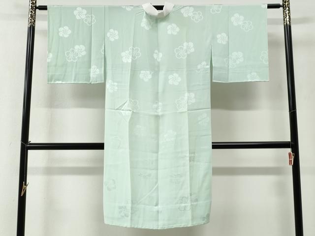 平和屋着物●長襦袢　無双仕立て　ねじ花地紋　夏虫色　正絹　逸品　未使用　CABC6528yc