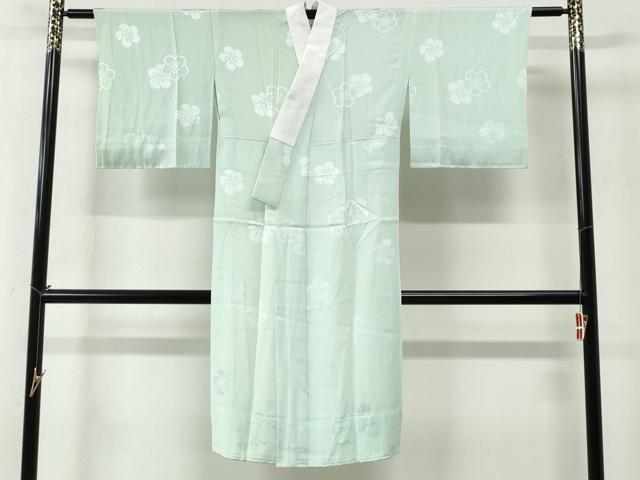 平和屋着物●長襦袢　無双仕立て　ねじ花地紋　夏虫色　正絹　逸品　未使用　CABC6528yc