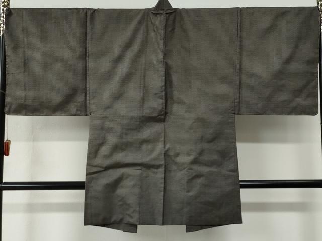 平和屋着物●男性 本場大島紬 アンサンブル 100亀甲 総詰め キングサイズ 正絹 逸品 未使用 CABC6547yc