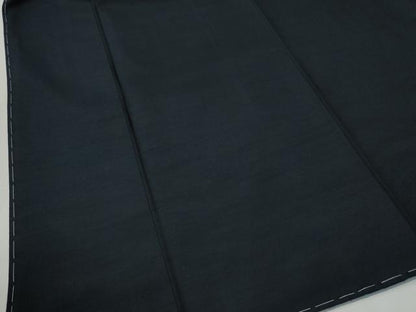 平和屋着物●男性 紬 髭紬羽織セット 色無地 濃紺地 正絹 逸品 未使用 CABC6548yc