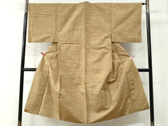平和屋着物●男性　紬　霞文　正絹　逸品　CABC6550yc