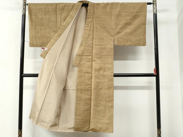 平和屋着物●男性　紬　霞文　正絹　逸品　CABC6550yc