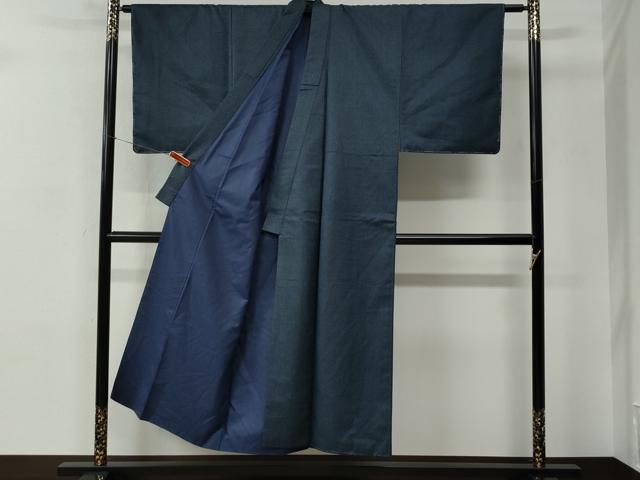 平和屋着物●男性 本場大島紬 アンサンブル 100亀甲 総詰め 正絹 逸品 未使用 CABC6552yc