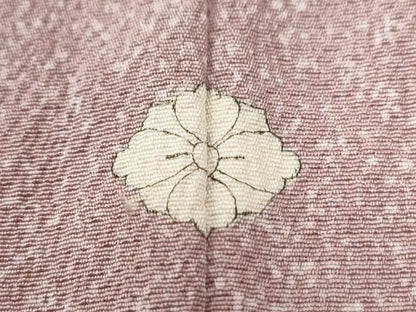 平和屋着物●訪問着 友禅 南天草花文 暈し染め 正絹 逸品 CABC6560yc