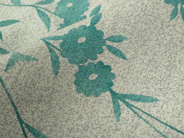 平和屋着物●訪問着　作家物　枝菊文　正絹　逸品　CABC6568yc