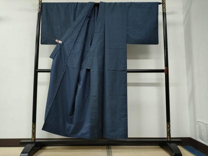 平和屋着物●男性 本場大島紬 アンサンブル 100亀甲 総詰め 羽裏：虎 正絹 逸品 CABC6571yc