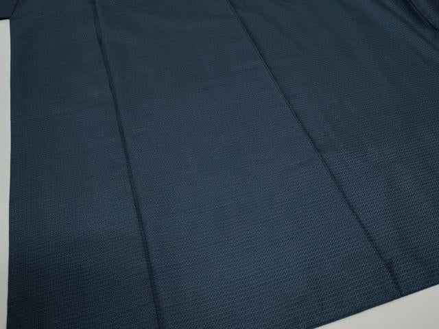 平和屋着物●男性 本場大島紬 アンサンブル 100亀甲 総詰め 羽裏：虎 正絹 逸品 CABC6571yc