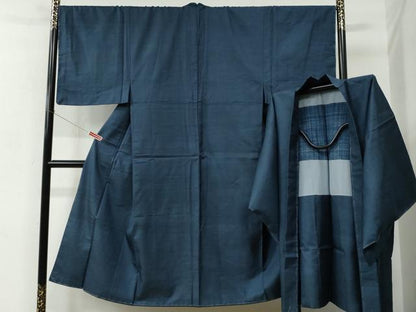 平和屋着物●男性 本場大島紬 アンサンブル 100亀甲 総詰め 正絹 逸品 未使用 CABC6572yc