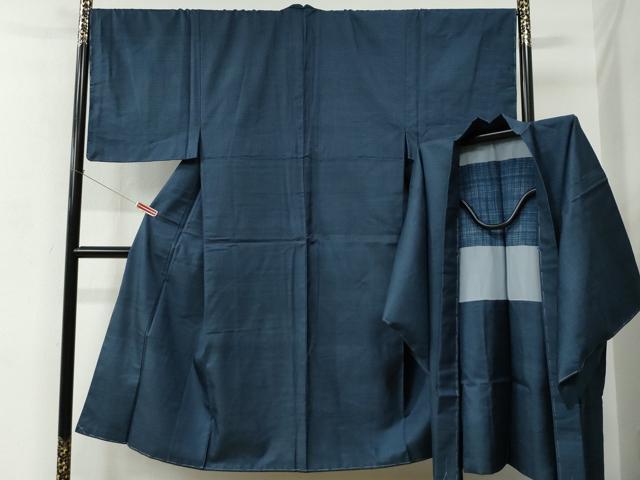 平和屋着物●男性 本場大島紬 アンサンブル 100亀甲 総詰め 正絹 逸品 未使用 CABC6572yc