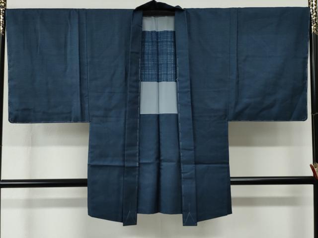 平和屋着物●男性 本場大島紬 アンサンブル 100亀甲 総詰め 正絹 逸品 未使用 CABC6572yc