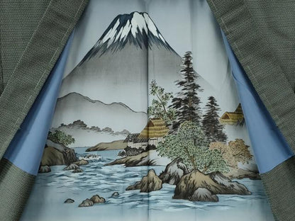 平和屋着物●男性 本場大島紬 アンサンブル 100亀甲 総詰め 正絹 逸品 未使用 CABC6573yc