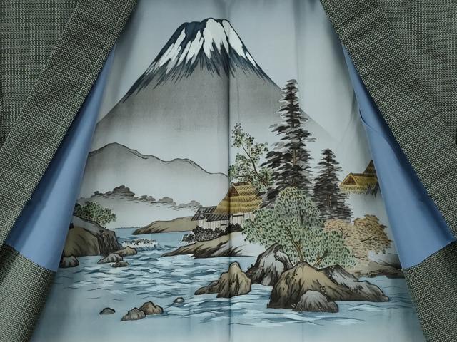平和屋着物●男性 本場大島紬 アンサンブル 100亀甲 総詰め 正絹 逸品 未使用 CABC6573yc