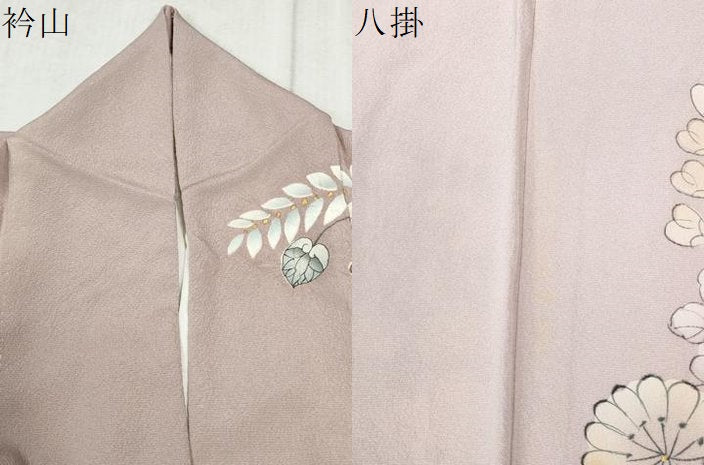 平和屋着物●訪問着　辻が花　絞り　暈し染め　金彩　正絹　逸品　CABC6593yc