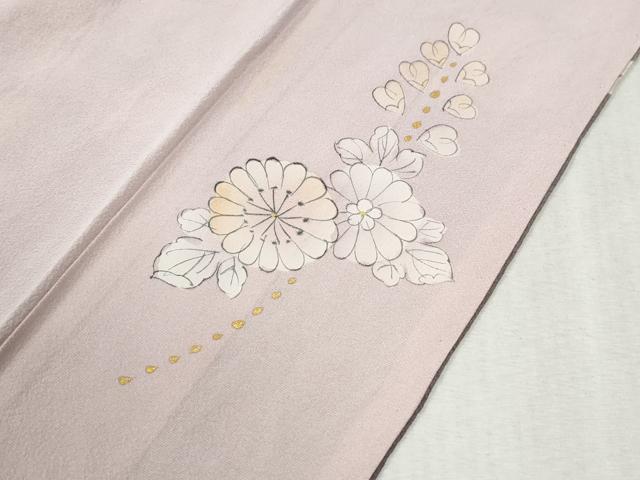 平和屋着物●訪問着　辻が花　絞り　暈し染め　金彩　正絹　逸品　CABC6593yc