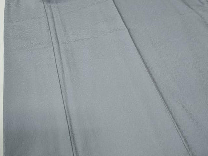 平和屋着物●上質な色無地 草花地紋 藤色 ロング丈 正絹 逸品 未使用 CABC6603yc
