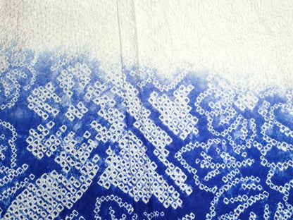 平和屋着物●豪華振袖　総絞り　草花文　正絹　逸品　CABC6622yc
