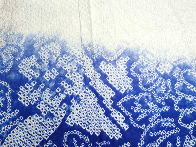 平和屋着物●豪華振袖　総絞り　草花文　正絹　逸品　CABC6622yc