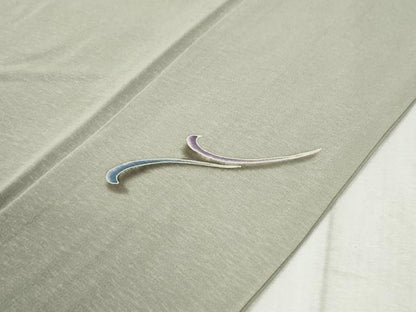 平和屋着物●訪問着　作家物　花唐草文　暈し染め　正絹　逸品　CABC6624yc