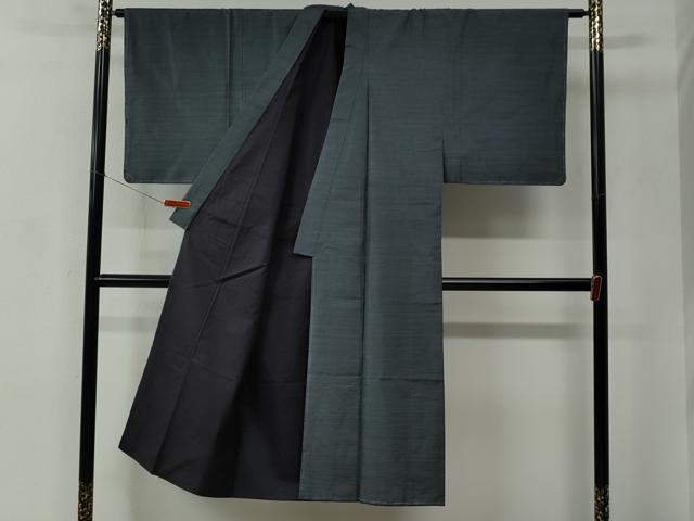 平和屋着物●男性　本場大島紬　アンサンブル　100亀甲　総詰め　正絹　逸品　未使用　CABC6628yc
